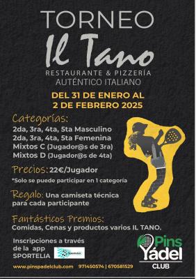 poster del torneo TORNEO IL TANO