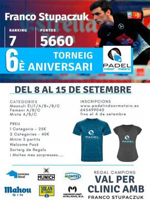 cartel del torneo