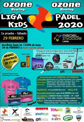 poster del torneo 1ªPRUEBA 2020 - LIGA KIDS