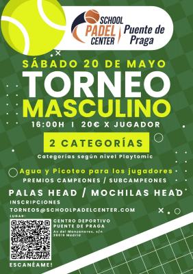 poster torneo TORNEO MASCULINO PTE DE PRAGA