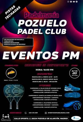 poster del torneo TORNEO PADELMANIA