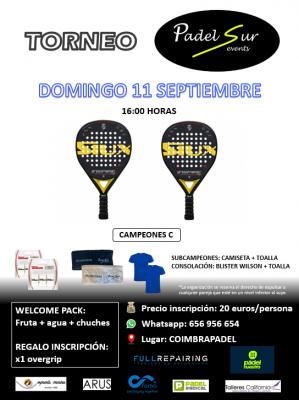 cartel del torneo