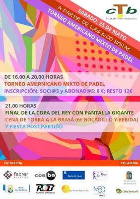 poster del torneo TORNEO AMERICANO MIXTO