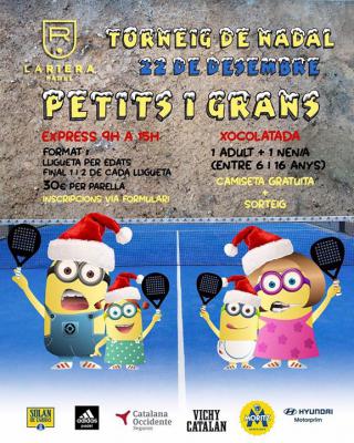 poster del torneo TORNEIG DE NADAL PETITS i GRANS