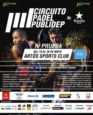 poster del torneo IV PRUEBA CIRCUITO PUBLIDEP