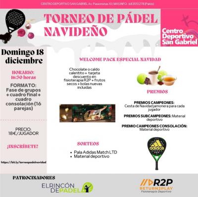 poster del torneo TORNEO NAVIDEÑO JAMONERO CDSG