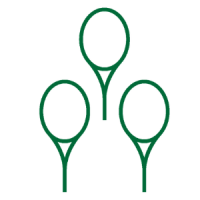 logo del club The Racket Club Chapín