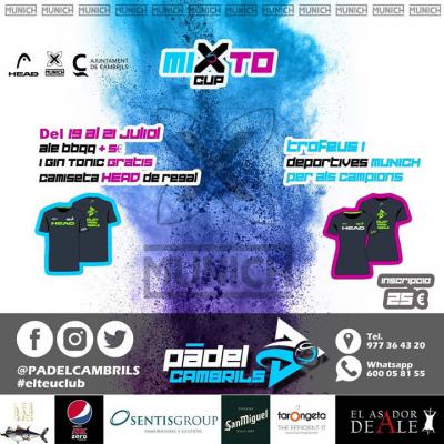 poster del torneo MIXTO CUP