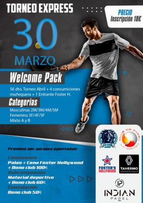 poster torneo TORNEO EXPREESS 30 M