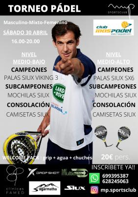 cartel del torneo