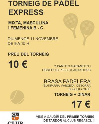 poster torneo TORNEIG EXPRESS