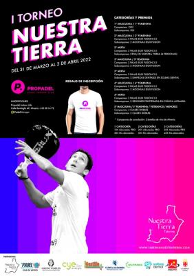 poster del torneo I TORNEO NUESTRA TERRA