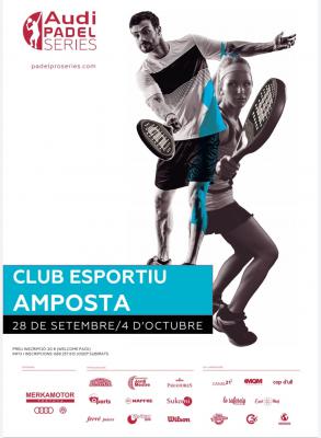 poster torneo TORNEO AUDI PADEL SERIES 