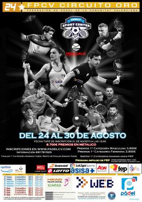 poster del torneo TORNEO DE PADEL - CIRCUITO ORO