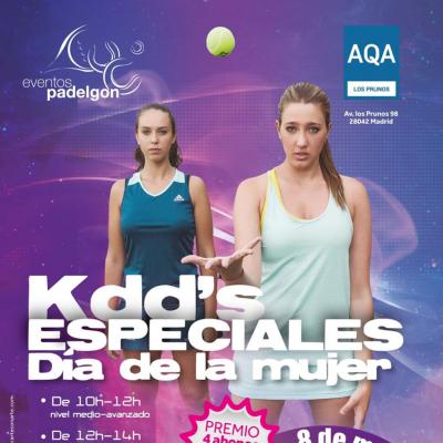 poster del torneo KDD'S ESPECIALES DIA DE LA MUJER