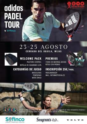 poster del torneo ADIDAS PADEL TOUR BY SOFINCO