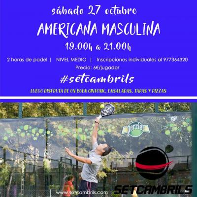 poster del torneo AMERICANA MASCULINA