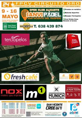 poster del torneo ORO 24* SANVIPADEL