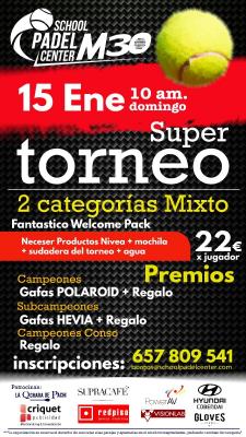 poster del torneo TORNEO MIXTO 15-1