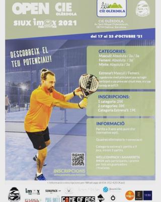 poster del torneo 2A PROVA OPEN CIE SIUX IPT ‘21