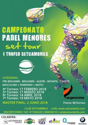 cartel del torneo