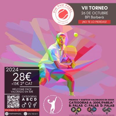 poster del torneo VII TORNEO PIMPAMPADEL