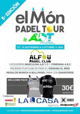 poster torneo 4ª PRUEBA EL MON PADEL TOUR