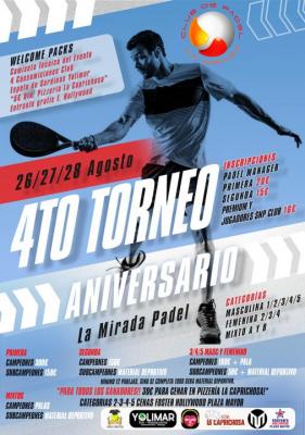 cartel del torneo