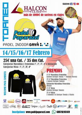 poster del torneo TORNEO PADEL PAPARAZZI