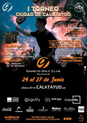 poster del torneo 1ER TORNEO CIUDAD DE CALATAYUD