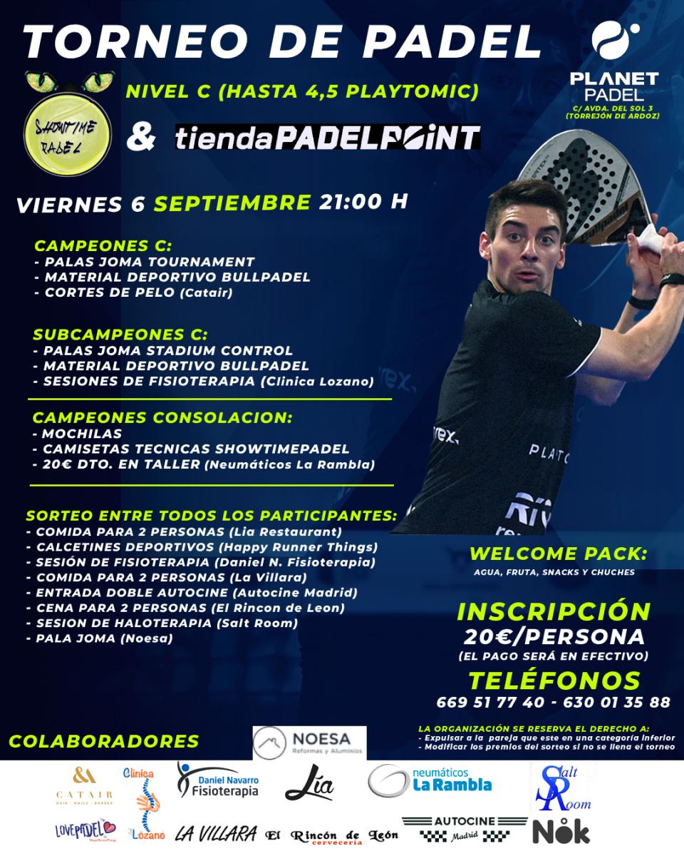 cartel del torneo