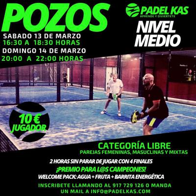 poster del torneo POZOS