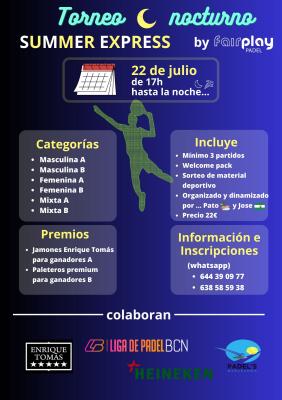 cartel del torneo