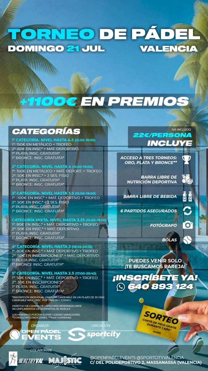 cartel del torneo