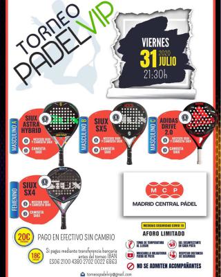 cartel del torneo