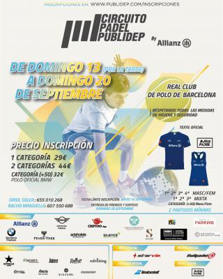 poster del torneo IV PRUEBA CIRCUITO PUBLIDEP