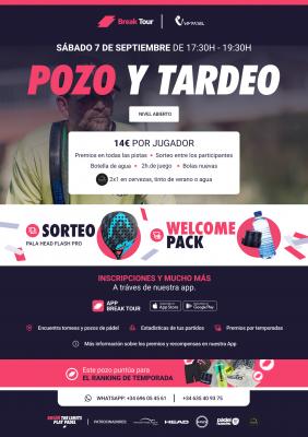 poster del torneo POZO Y TARDEO VIMPADEL