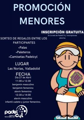 poster del torneo CONCENTRACION SELECCIÓN PROVINCIAL MENORES VALLADOLID