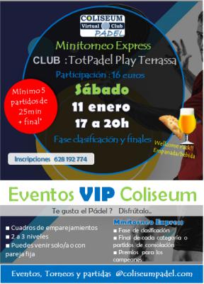 poster del torneo MINITORNEO EXPRESS ROUND ROBIN