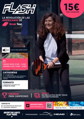 poster del torneo AMERICANA (FLASH) CLUB DE TENIS ANDRÉS GIMENO