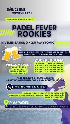 poster del torneo TORNEO P.F ROOKIES - ¡BARRA LIBRE DE CERVEZA Y REFRESCOS!