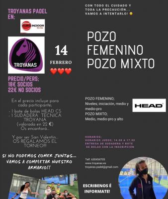 poster del torneo POZO FEMENINO /POZO MIXTO