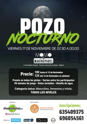 poster del torneo POZO NOCTURNO