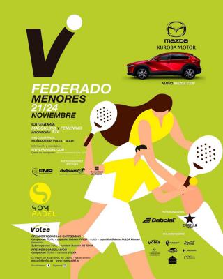 poster del torneo FEDERADO MENORES