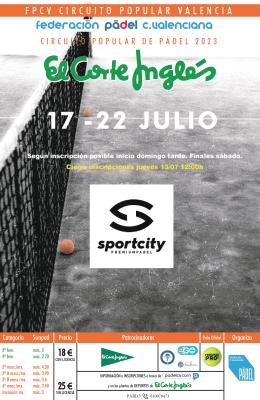 poster del torneo 5ª PRUEBA ECI VALENCIA- SPORTCITY MASSANASSA