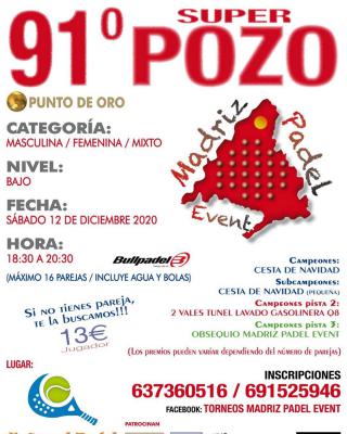 poster del torneo 91º SUPER POZO