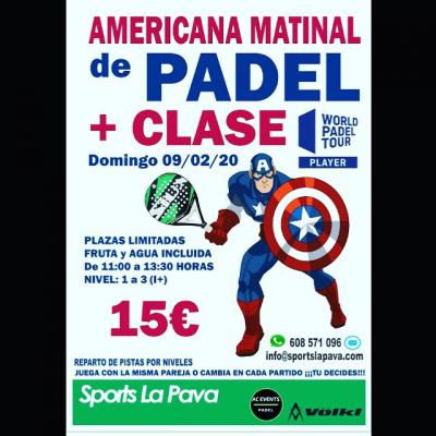 poster del torneo AMERICANA + CLASE