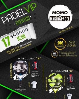 poster del torneo TORNEO PADELVIP