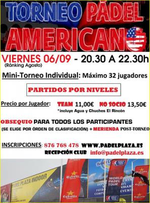 cartel del torneo