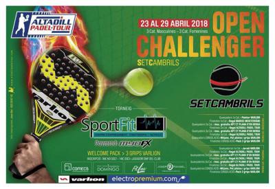 poster del torneo OPEN CHALLENGER SPORT FIT